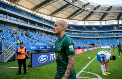 Ghinion teribil pentru Alexandru Mitrita in China. A pierdut 60.000 de euro si a ratat un penalty