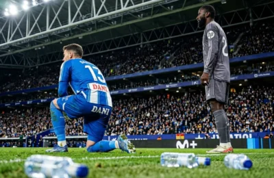 Vrei sa ne batem. Dialogul incredibil purtat de Vinicius pe terenul din La Liga