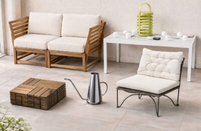 Ce piese IKEA folosesc designerii pentru a-și amenaja balconul cu buget redus