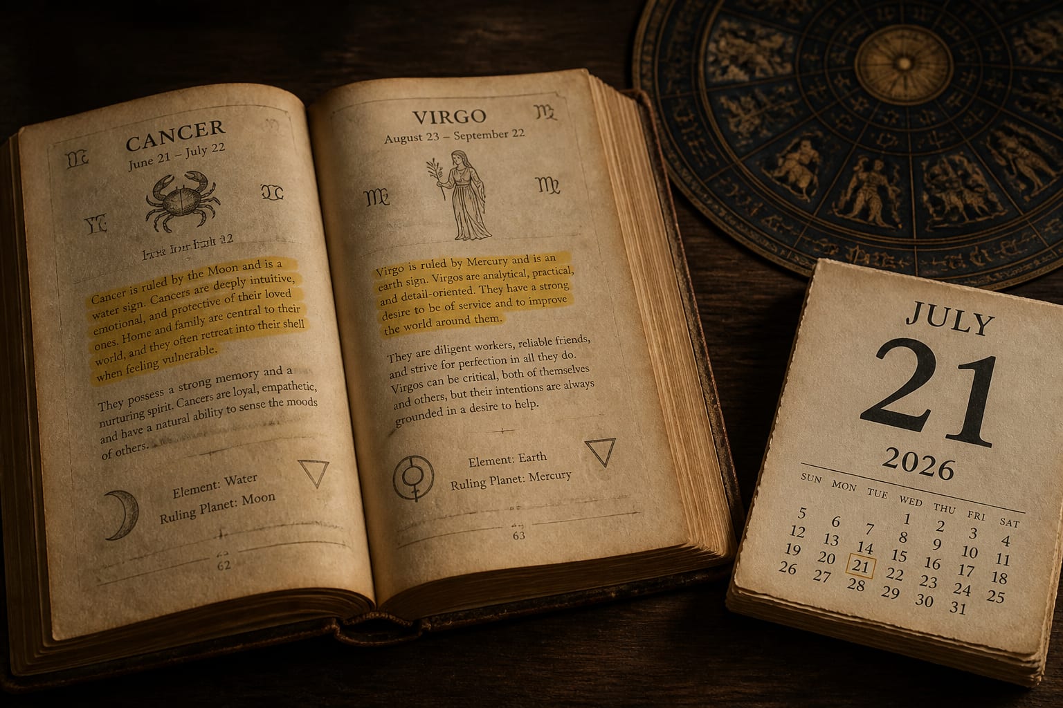 Horoscop 21 iulie 2026 pentru Rac și Fecioară cu accent pe ordine și decizii practice