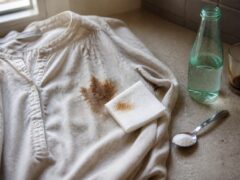 Cafeaua, uleiul și vinul sunt petele care ajung cel mai des pe haine
