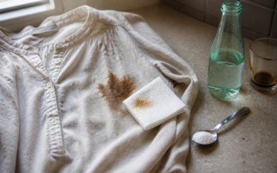 Cafeaua, uleiul și vinul sunt petele care ajung cel mai des pe haine
