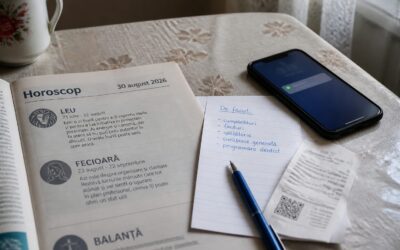 Horoscop 30 august 2026: o zi de duminică pentru ordine și discuții clare
