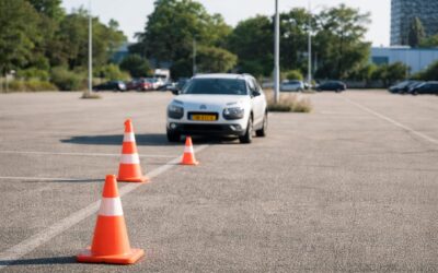 Candidații la permisul auto categoria B ar putea executa patru manevre obligatorii pe traseu